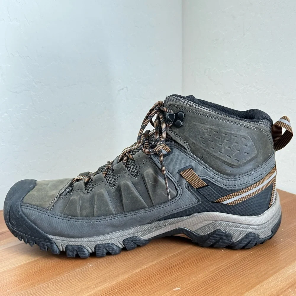 NEW Keen Targhee III MID WP Black Olive/ Golden Brown Men’s Size 12